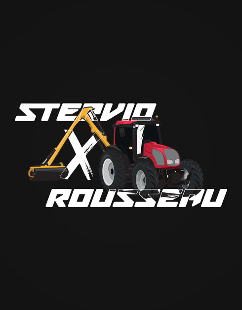 Collaboration t-shirt unisexe Stervio X Rousseau